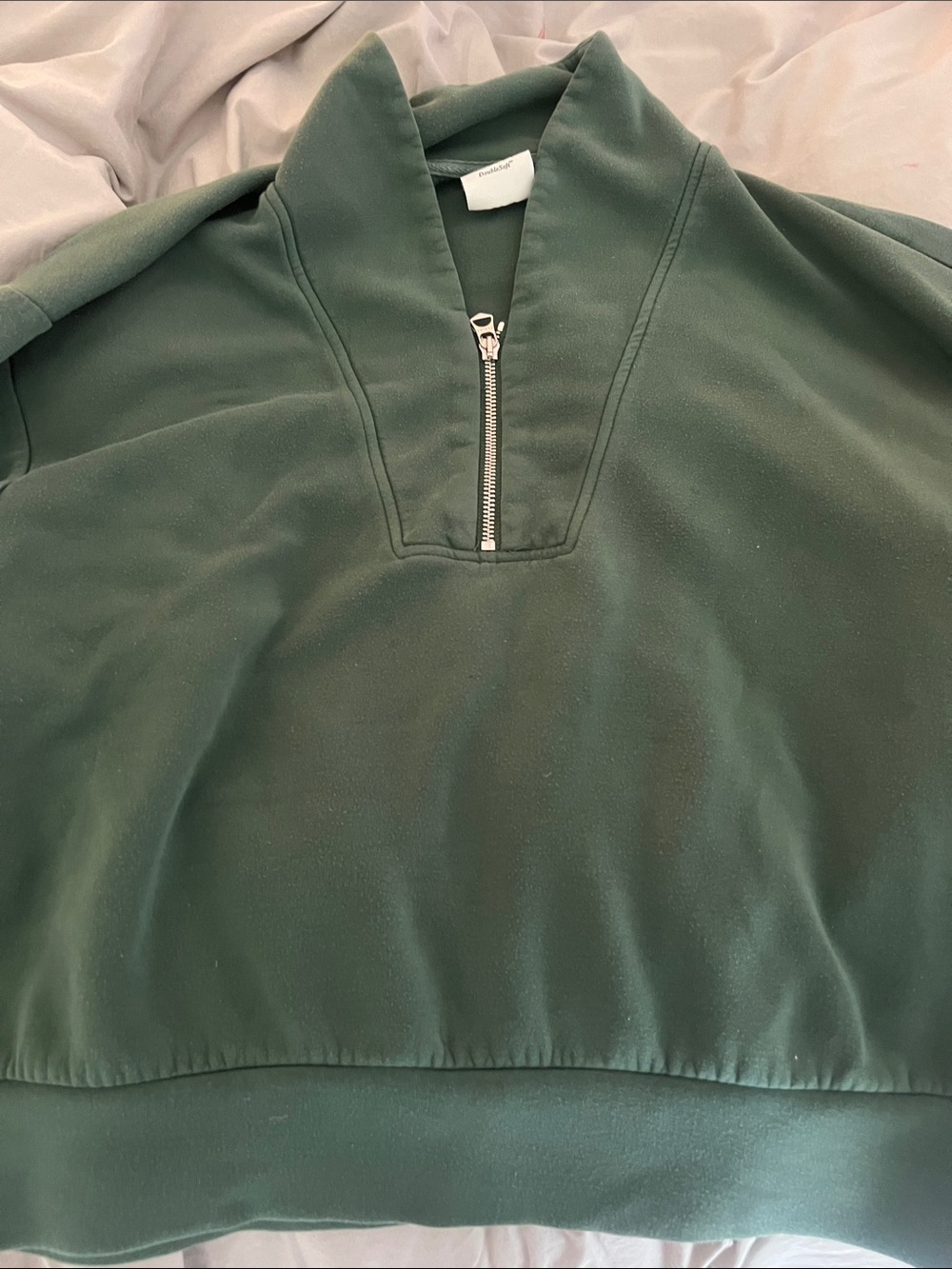 Varley Forest Green Half-Zip Jacket